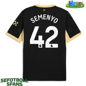 Manchester City Antoine Semenyo #42 Bortatröja 2026-27 Kortärmad